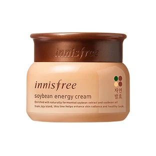 Крем для лица с экстрактом ферментированной сои Innisfree Soybean Energy Cream, 50 мл 