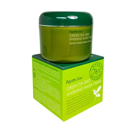 Крем для лица увлажняющий осветляющий Зеленый чай FarmStay Green Tea Seed Whitening Water Cream, 100 мл : цены и характеристики