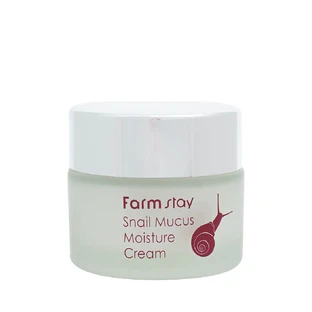 Крем для лица увлажняющий с муцином улитки FarmStay Snail Mucus Moisture, 50 мл 