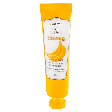 Крем для рук с экстрактом банана FarmStay I Am Real Fruit Banana Hand Cream, 100 мл: цены и характеристики