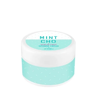 Крем проти жирного блиску Apieu Mint Cho Sebum Free Sponge Cream, 50 мл