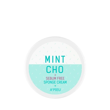 Крем проти жирного блиску Apieu Mint Cho Sebum Free Sponge Cream, 50 мл: ціни та характеристики