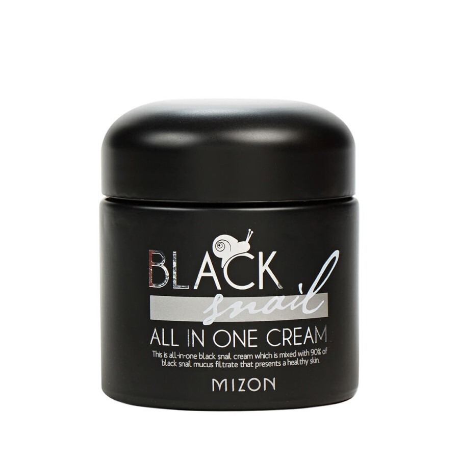 Крем з муцином чорного африканського равлика Mizon Black Snail All In One Cream, 75 мл: ціни та характеристики