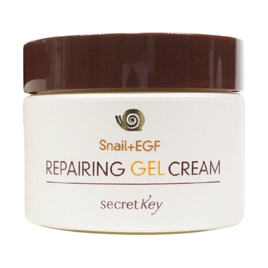 Крем-гель для обличчя з муцином равлики Secret Key Snail + EGF Repairing Gel Cream, 50 мл: ціни та характеристики