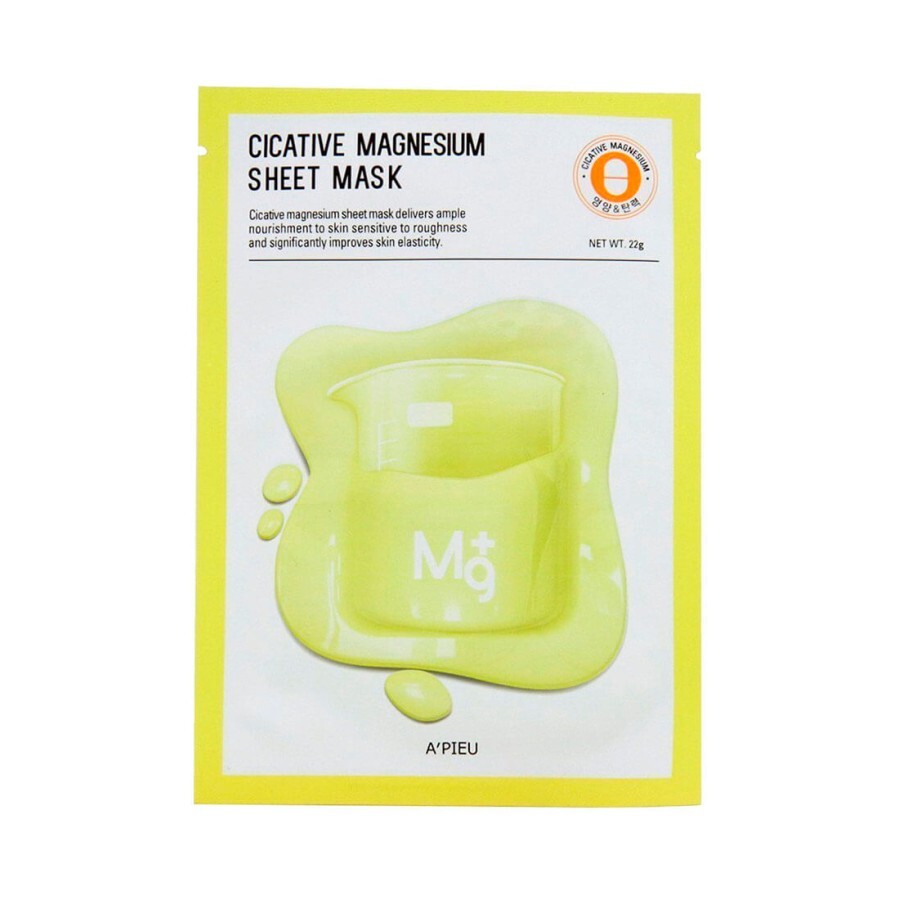 Лечебная маска с магнием A'pieu Cicative Magnesium Sheet Mask 22 г: цены и характеристики