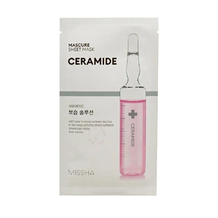 Маска для лица Missha Mascure Moisture Solution Sheet Mask Ceramide, 27 мл
