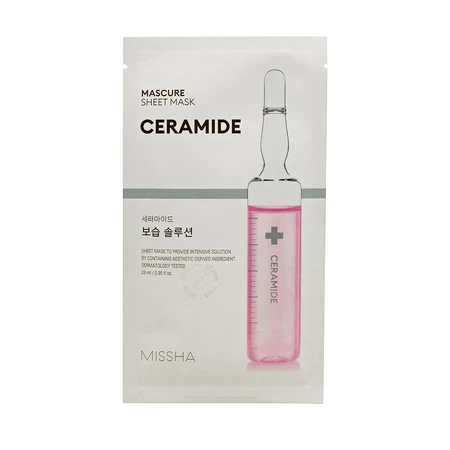Маска для лица Missha Mascure Moisture Solution Sheet Mask Ceramide, 27 мл: цены и характеристики