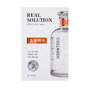 Маска для обличчя Missha Real Solution Tencel Sheet Mask Total Care Collagen, 25 г