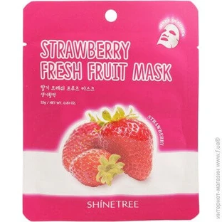 Маска для обличчя Shinetree Fresh Fruit з екстрактом полуниці 23 г