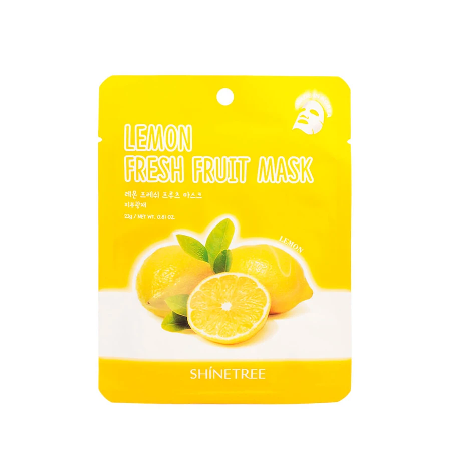 Маска для обличчя Shinetree Fresh Fruit з екстрактом лимона 23 г: ціни та характеристики