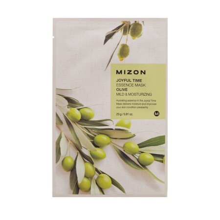 Маска для лица Mizon Joyful Time Essence Mask Olive с экстрактом оливы 23 г