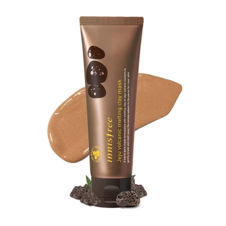 Маска для обличчя тане з вулканічної глиною Innisfree Jeju Volcanic Melting Clay Mask, 100 мл: ціни та характеристики