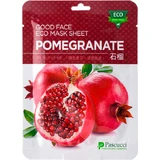 Маска для лица Pascucci Good Face Eco Mask Sheet Pomegranate тканевая c экстрактом граната 23 мл