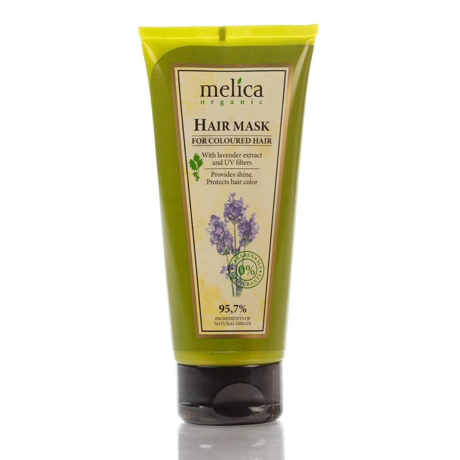 Маска для фарбованого волосся Melica Organic з лавандою, 200 мл: ціни та характеристики