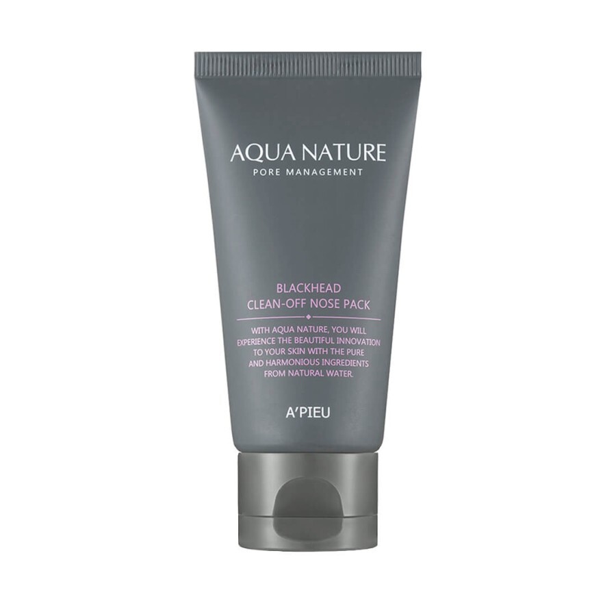 Маска проти чорних крапок Apieu Aqua Nature Blackhead Clean-off Nose Pack, 50 мл: ціни та характеристики