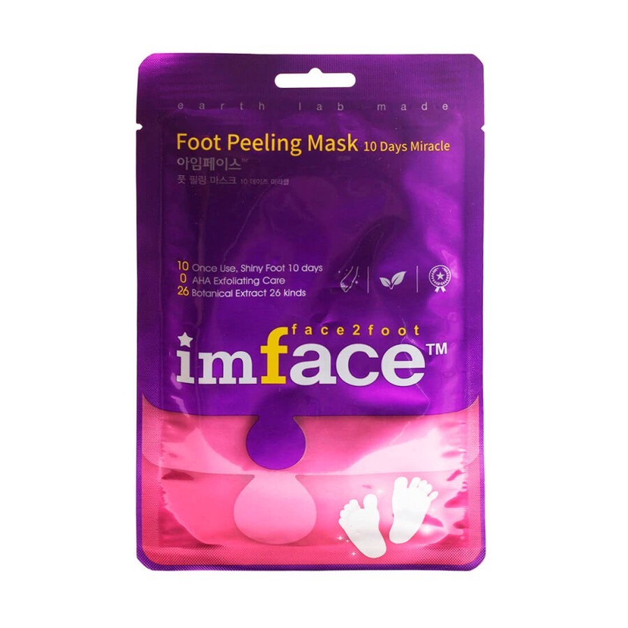 Маска-пілінг для ніг Imface Foot Peeling Mask, 40 мл: ціни та характеристики