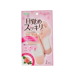 Маска-пластырь для ног To-Plan Revitalizing Rose шлаковыводящая, 2 шт