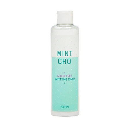 Матуючий тонер для обличчя Apieu Mint Cho Sebum Free Mattifying Toner, 245 мл: ціни та характеристики