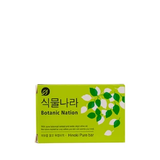 Мыло туалетное Lion Botanic Nation Hinoki Pure Bar Soap, 100 г