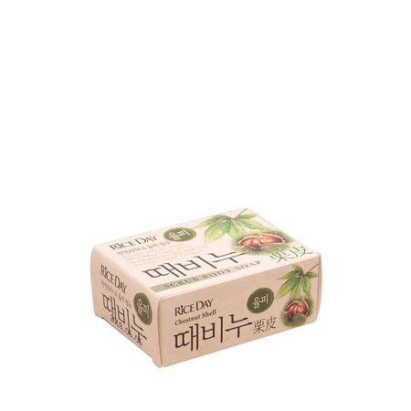 Мыло-скраб для тела Lion Rice Day Scrub Body Chestnut Soap, 100 г: цены и характеристики