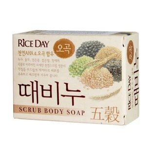 Мыло-скраб для тела пять злаков Lion Riceday, 100 г