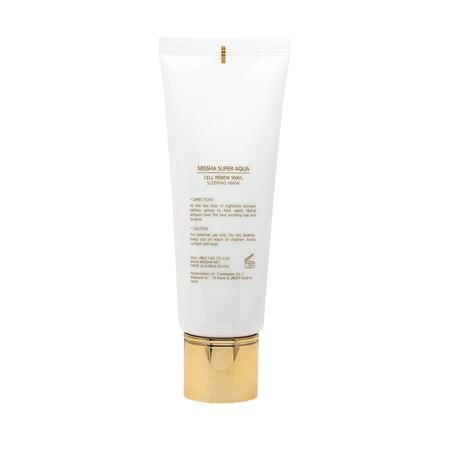 Ночная маска для лица Missha Super Aqua Cell Renew Snail Sleeping Mask, 110 мл: цены и характеристики