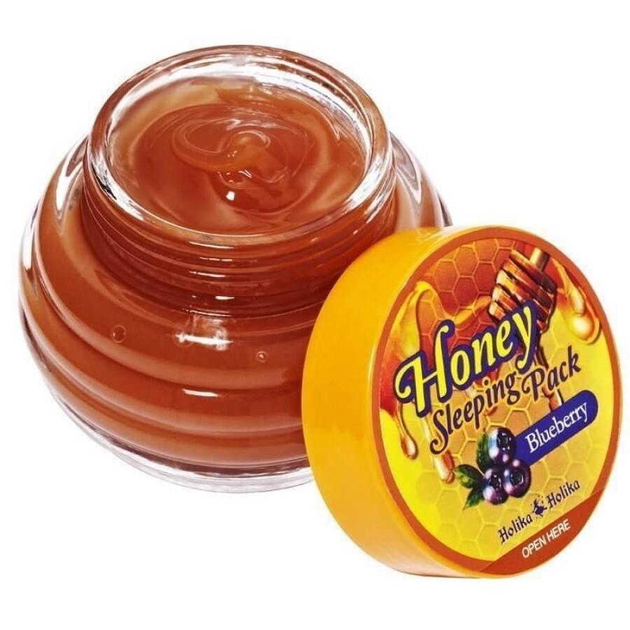 Нічна медова маска Holika Holika Honey з лохиною, 90 мл: ціни та характеристики