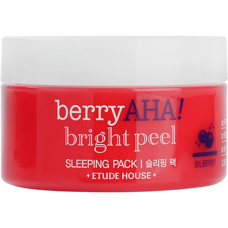 Ночная пилинг-маска Etude House Berry AHA Bright, 100 мл: цены и характеристики