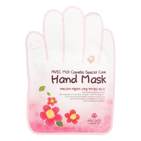 Омолаживающая маска для рук Avec Moi Camellia Special Care Hand Mask, 16 г
