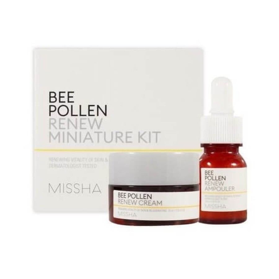 Омолаживающий набор для лица Missha Bee Pollen Renew с пчелиной пыльцой, 10 мл: цены и характеристики
