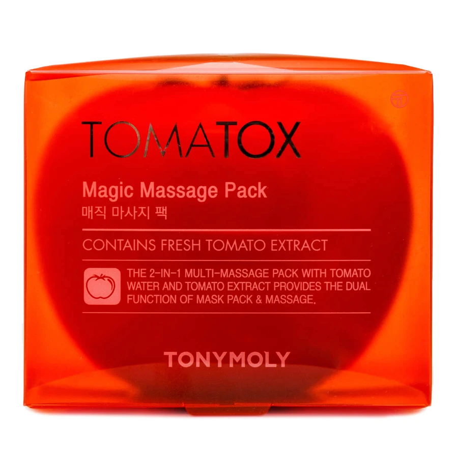 Освітлююча маска для обличчя Tony Moly Tomatox Magic Massage Pack Томатна 80 мл: ціни та характеристики