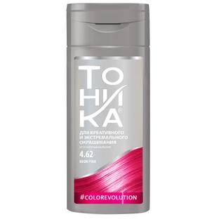 Оттеночный бальзам для волос Тоника 4.62 Neon Pink, 150 мл
