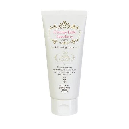 Пінка для вмивання Missha Cleansing Foam Creamy Latte Strawberry 172 мл: ціни та характеристики