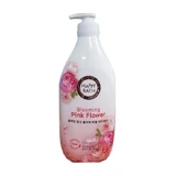 Парфюмированный гель для душа Happy Bath Pink Flower с ароматом цветов пиона, 1200 мл