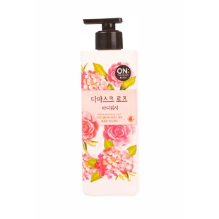 Парфумований гель для душу LG On the Body з екстрактом дамаської троянди Damask Rose, 500 мл