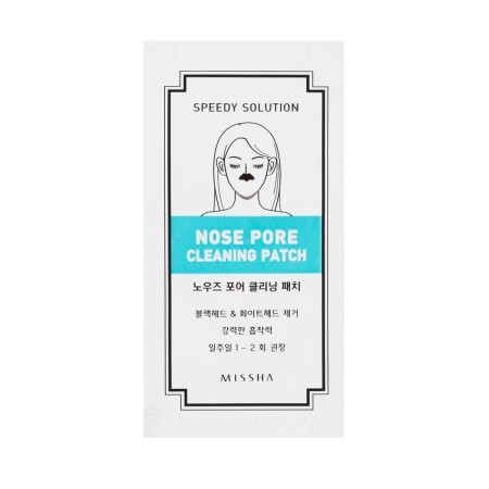 Патчи для кожи на носу Missha Nose Pore Cleaning Speedy Solution 