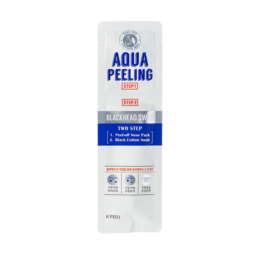 Пілінг для носа Apieu Aqua Peeling Black Head Swab, 5.5 мл: ціни та характеристики