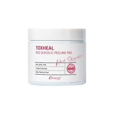 Пілінг-диски Esthetic House Toxheal Red Glycolic, 100 шт