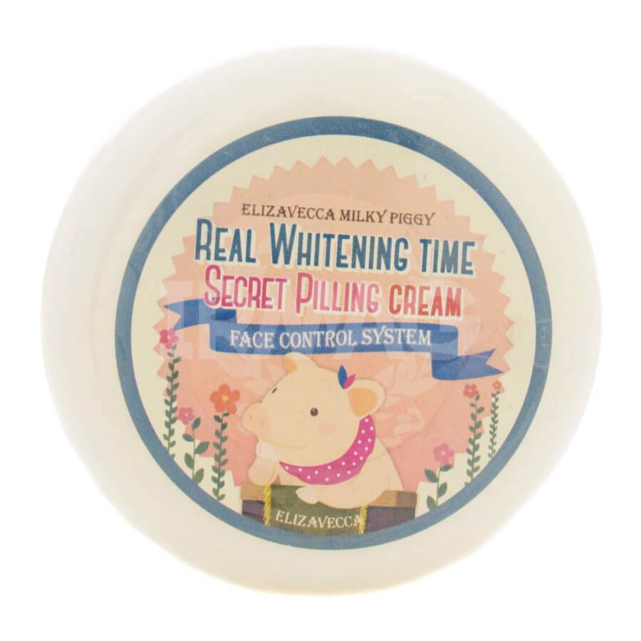 Пилинг-крем для лица от пигментных пятен Elizavecca Milky Piggy Real Whitening Time Secret Pilling Cream 100 мл: цены и характеристики