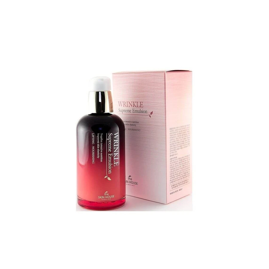 Питательная эмульсия для лица The Skin House Wrinkle Supreme с экстрактом женьшеня, 130 мл: цены и характеристики