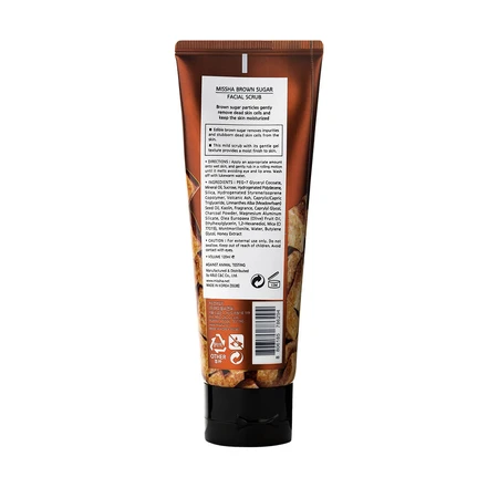 Скраб для лица Missha Brown Sugar с коричневым сахаром 120 мл: цены и характеристики