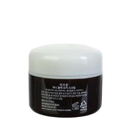 Скраб з чорним цукром і медом Mizon Honey Black Sugar Scrub, 80 г: ціни та характеристики