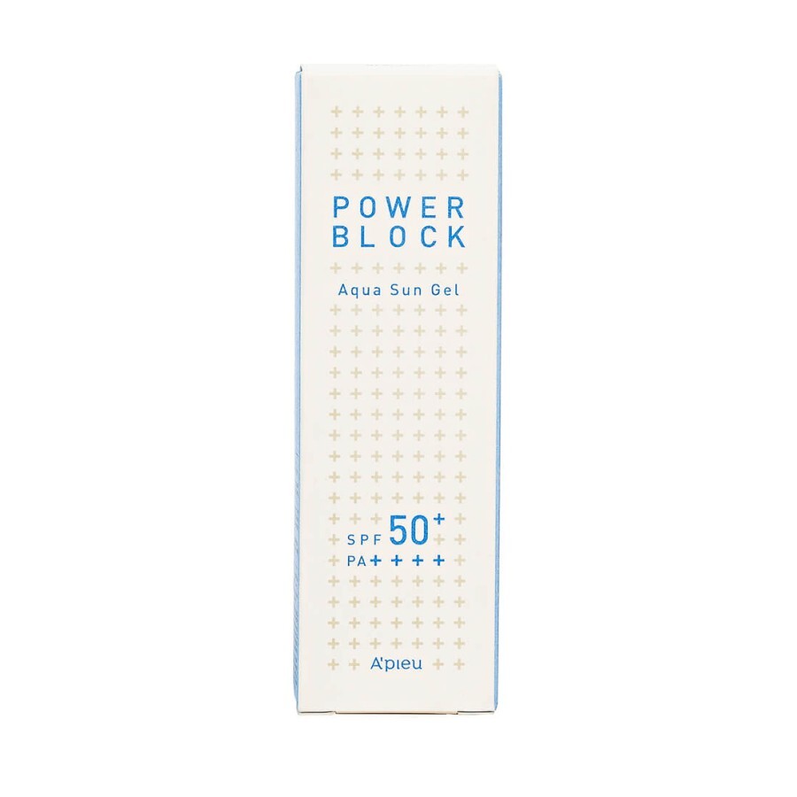 Солнцезащитный гель A'pieu Power Block Aqua Sun Gel SPF50+/PA++++, 50 мл: цены и характеристики