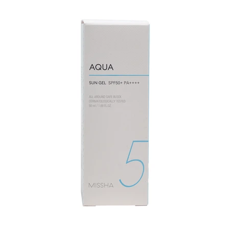 Сонцезахисний гель Missha All Around SPF50/PA +++, 50 мл: ціни та характеристики