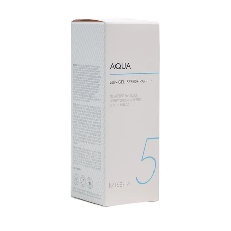 Сонцезахисний гель Missha All Around SPF50/PA +++, 50 мл: ціни та характеристики