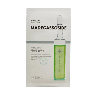 Рятувальна маска для обличчя Missha Mascure Rescue Solution Sheet Mask Madecassoside, 27 мл