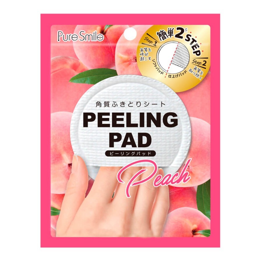 Спонж пілінг Pure Smile Peeling Pad Персик: ціни та характеристики
