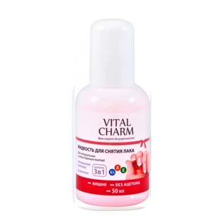 Засіб для зняття лаку Vital Charm Вишня, 50 мл
