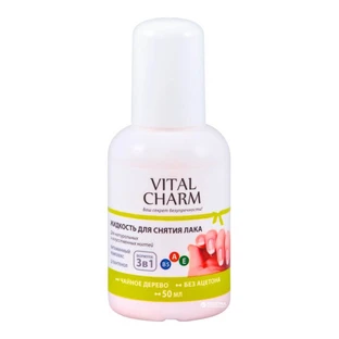 Засіб для зняття лаку Vital Charm Чайне дерево, 50 мл