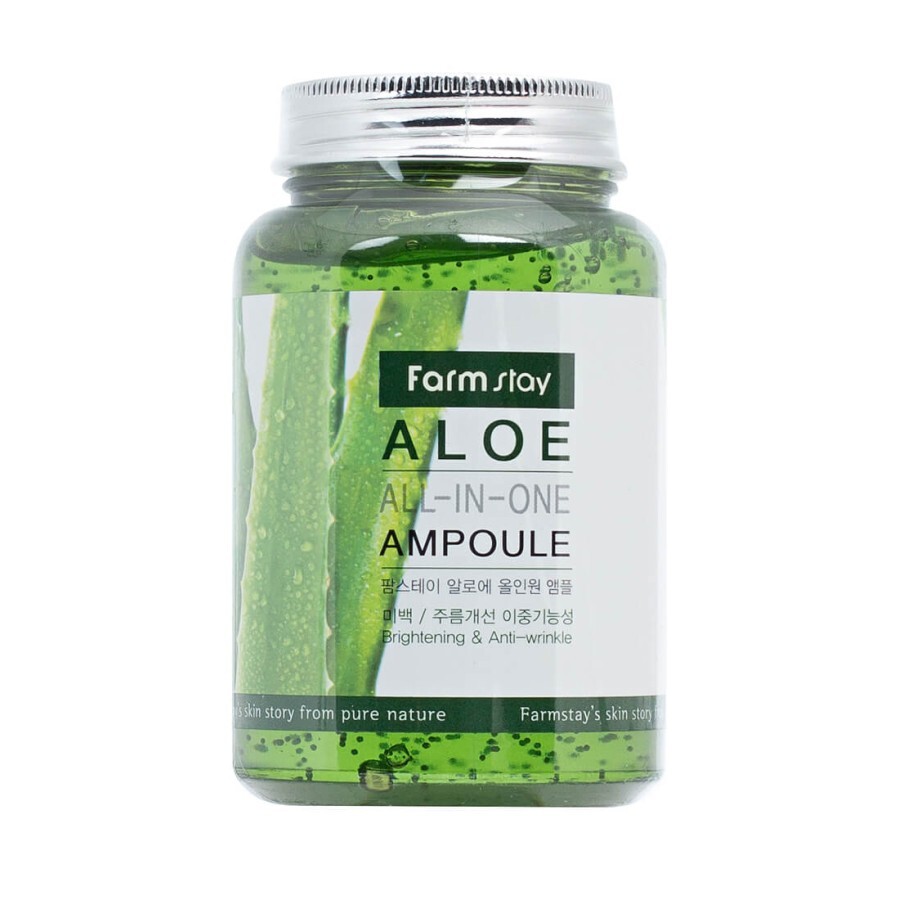Сыворотка многофункциональная с алоэ FarmStay All-In-One Aloe Ampoule, 250 мл: цены и характеристики